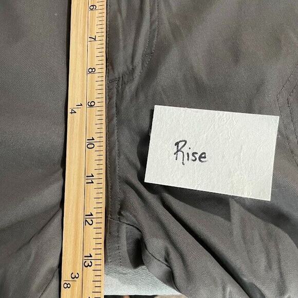 Eddie Bauer Mens Size 36X30 Gray Nylon Fleece Lined Pants Actual 38X29 Gorpcore - Picture 12 of 13